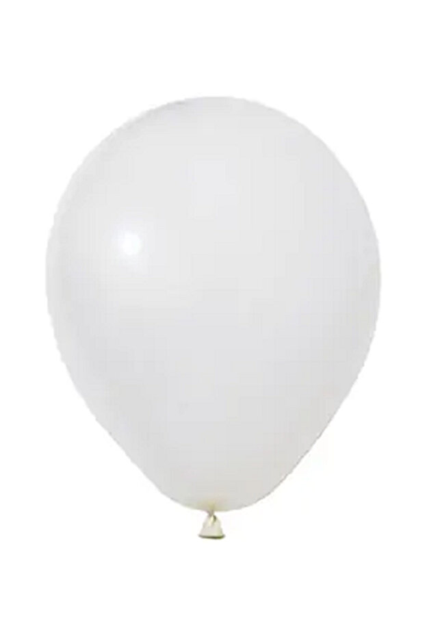 20 Pieces 12 Inch 30 cm Pastel White Balloon Birthday Decoration