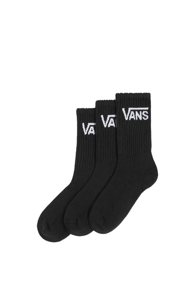 Women's Socks-Vn000Ez1Blk1Black/Black