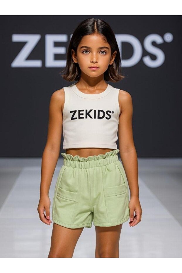 Devojčice, Pamuk komada, šortsevi sa elastičnim strukom - 1