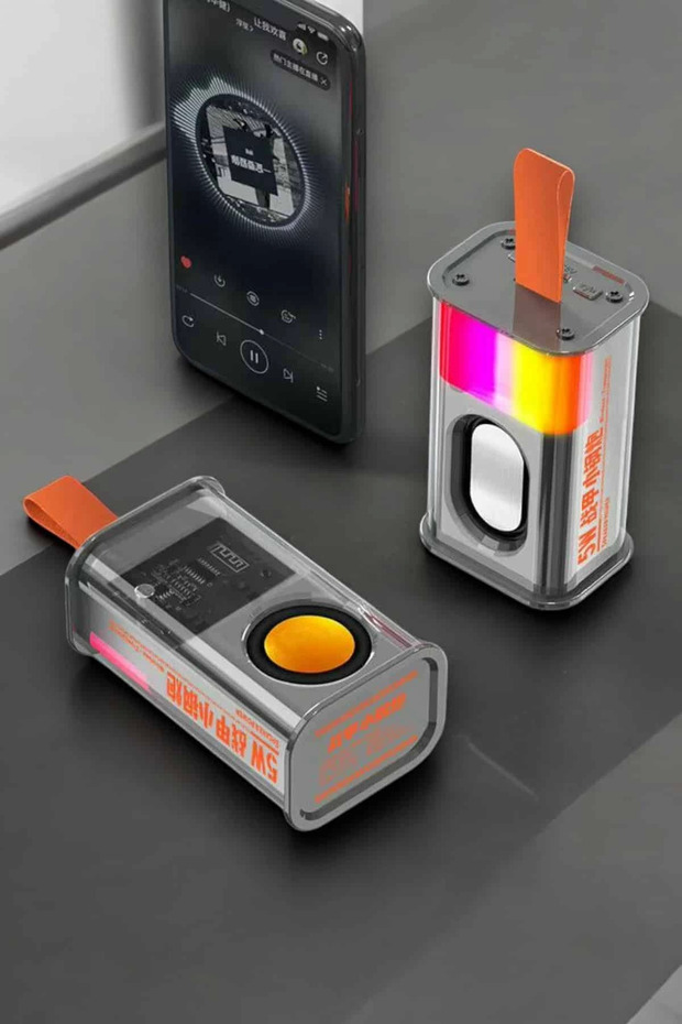 Bluetooth Hoparlör Taşınabilir Kablosuz Speaker - 2