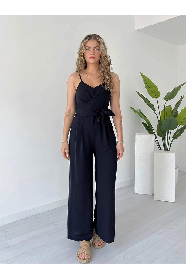 Ayarlanabilir Askılı Beli Çapraz Bağlamalı Ayrobin Tulum - 4