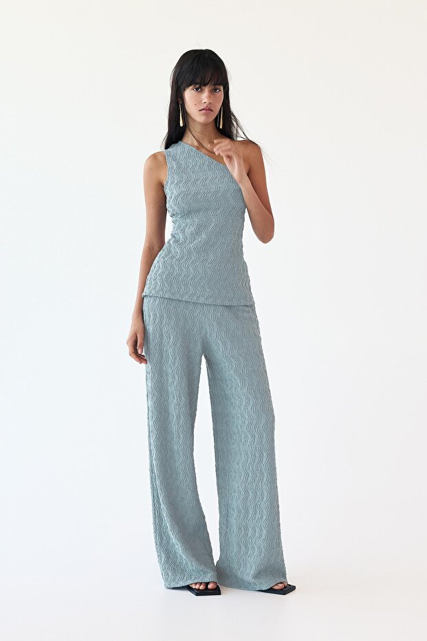 Asimetrik dokulu üst - 3