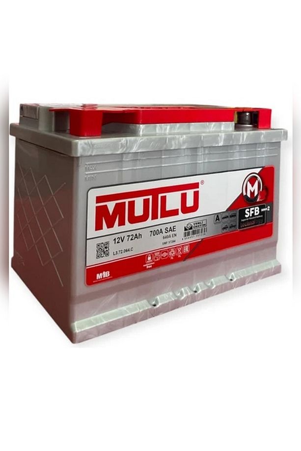 MUTLU 12 V 72 AH AMPER SFB AKÜ - 2