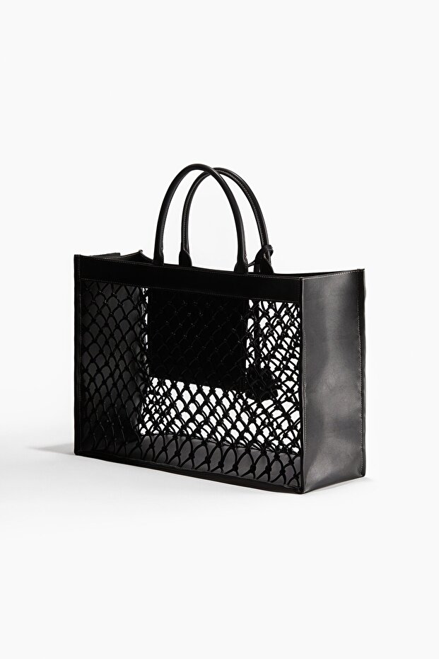 Düğümlü Shopper Çanta - 3