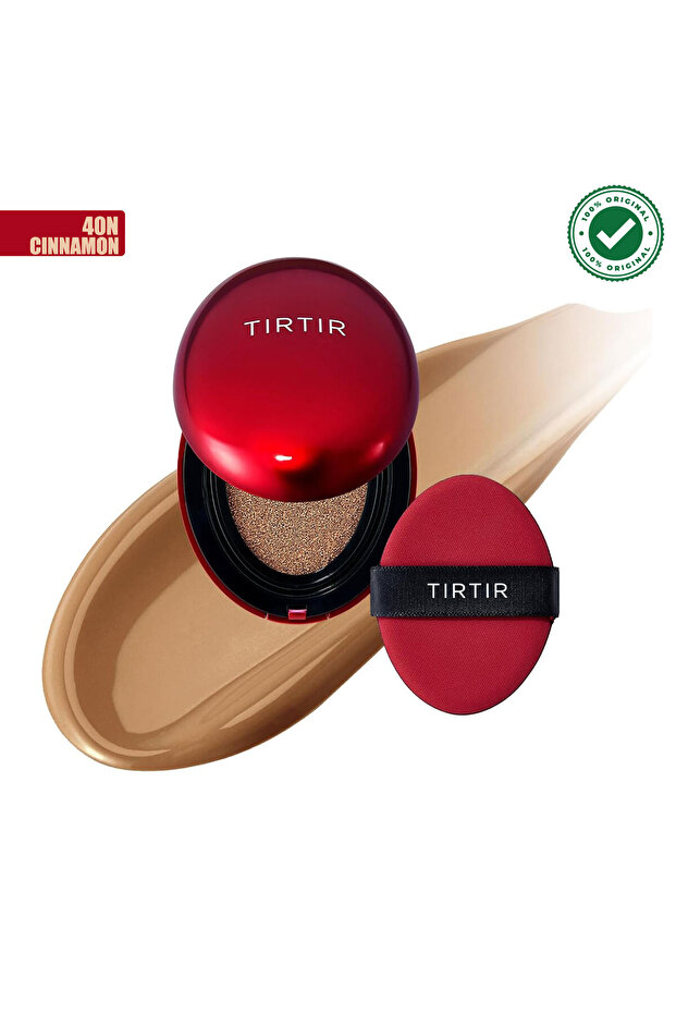 Mask Fit Red Cushion Foundation, No.1 Korean Foundation, Long Lasting, Lightweight 40N CINNAMON
