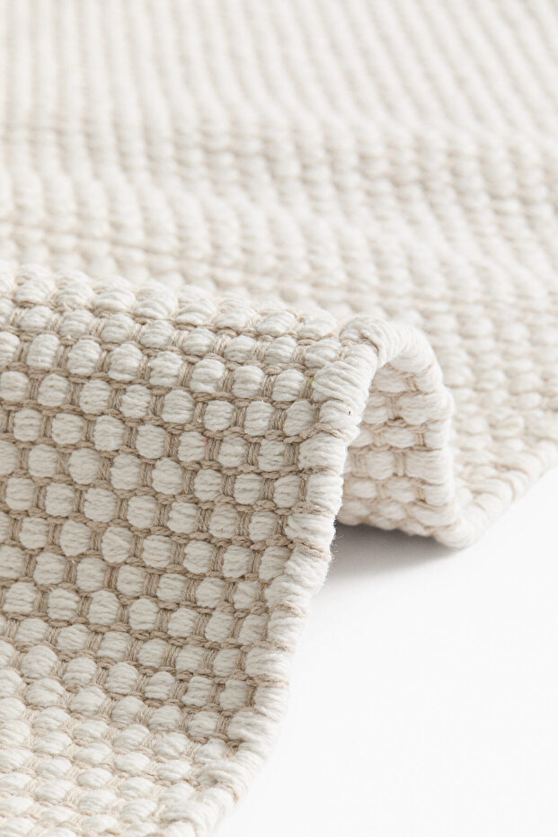 Pamuklu Tekstüre Kilim - 4