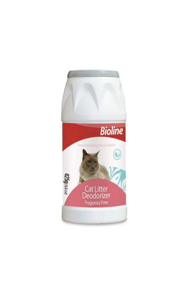 Bioline Cat Litter Deodorizer, 425g, Natural & Eco-Friendly, Fragrance-Free Odor Neutralizer
