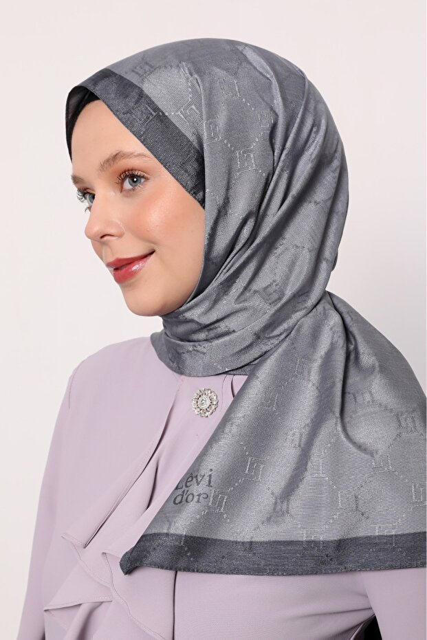 Monogram Şal Yeni Desen - 1