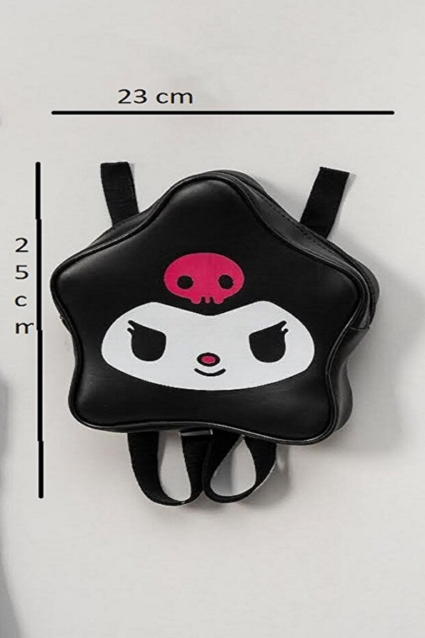 Kuromi Girl's Star Design Backpack