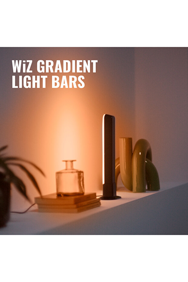 2'li Gradient Işık Barı - Siyah (30 cm) - 8