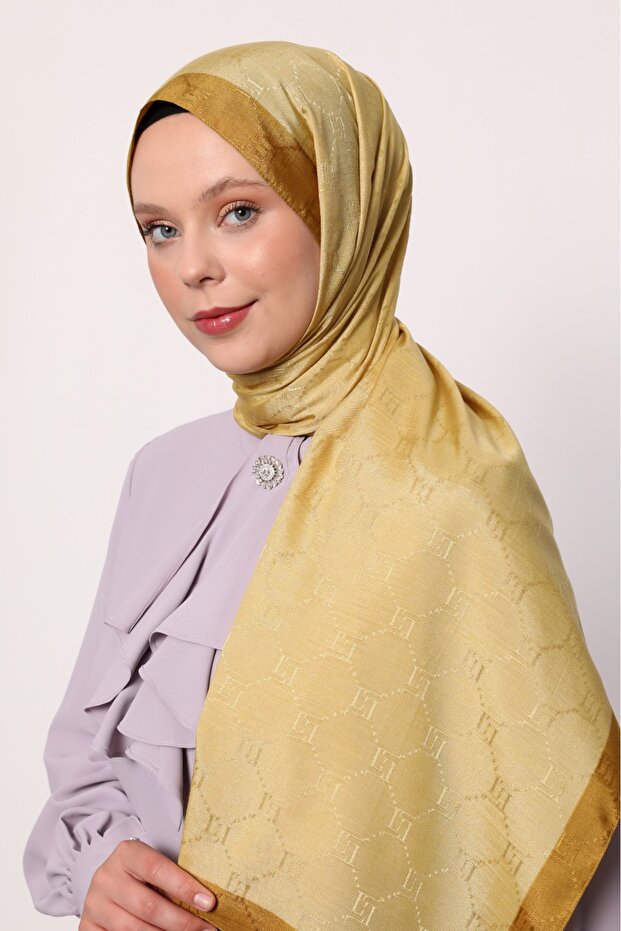 Monogram Şal Yeni Desen - 1