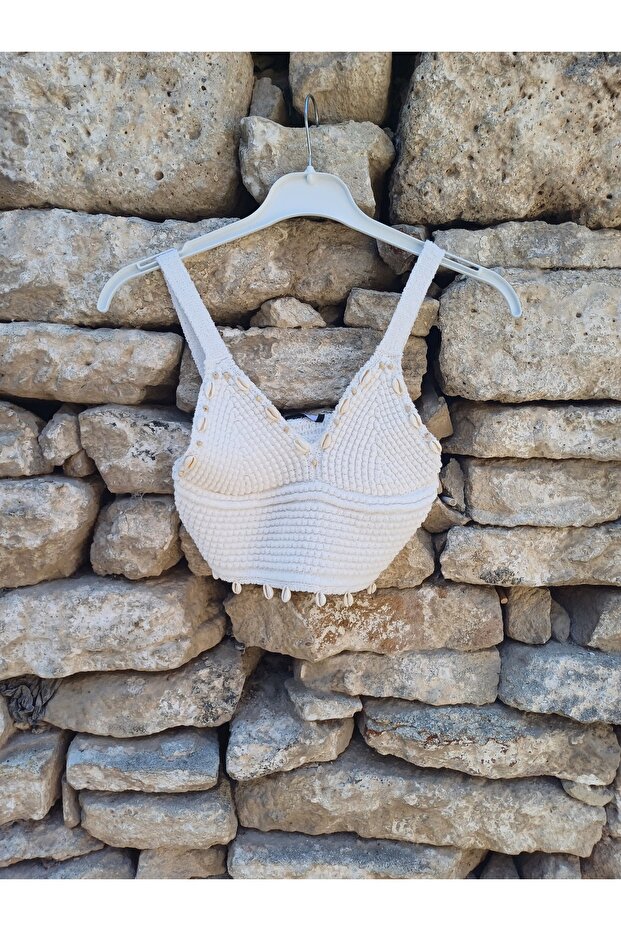 Deniz kabuklu crop atlet - 1