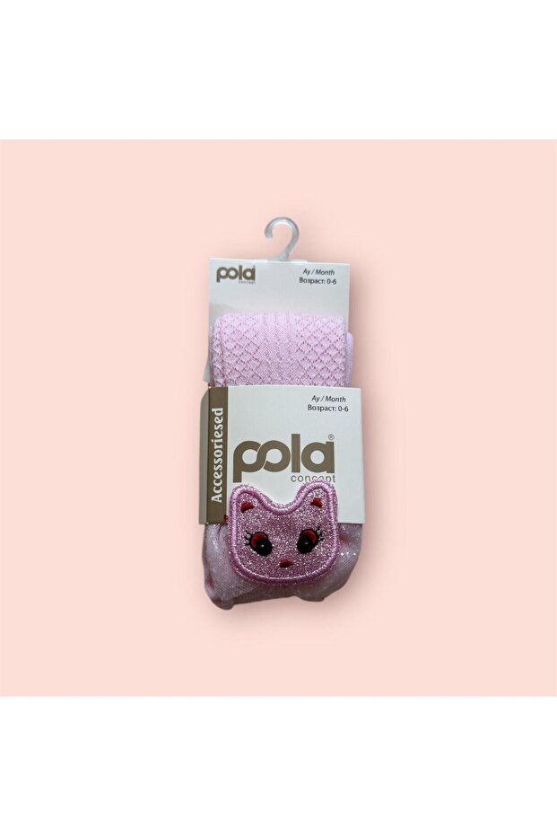 Baby Cat Accessory Cotton Pantyhose Pink