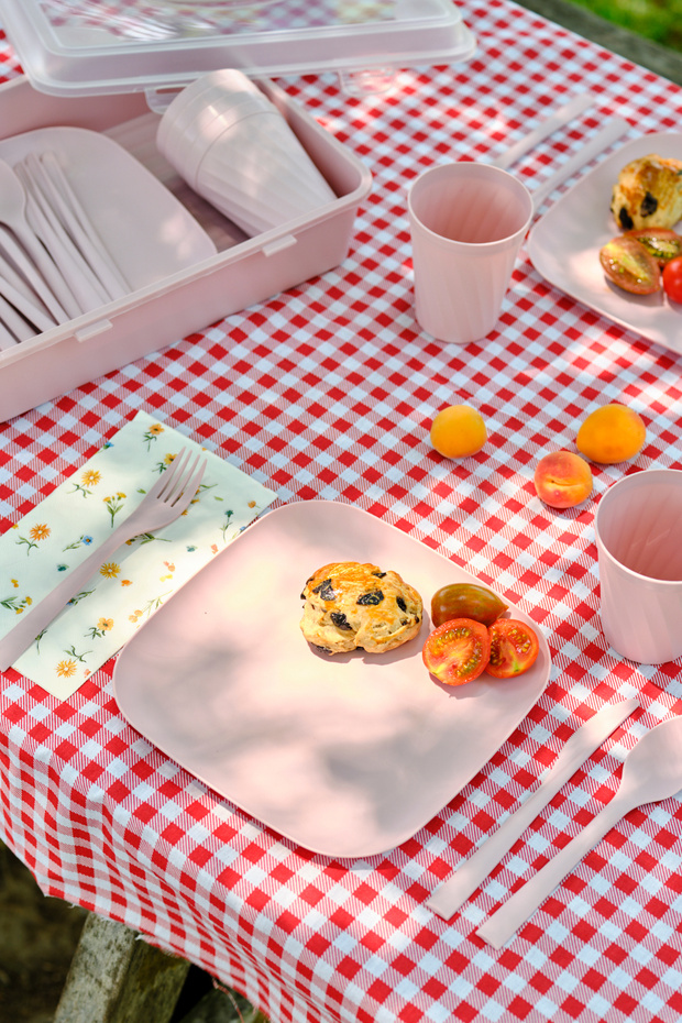 Container Rocca 32 Parça Piknik Seti Pembe - 4