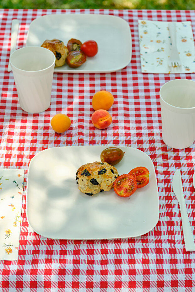 Container Rocca 32 Parça Piknik Seti Krem - 2