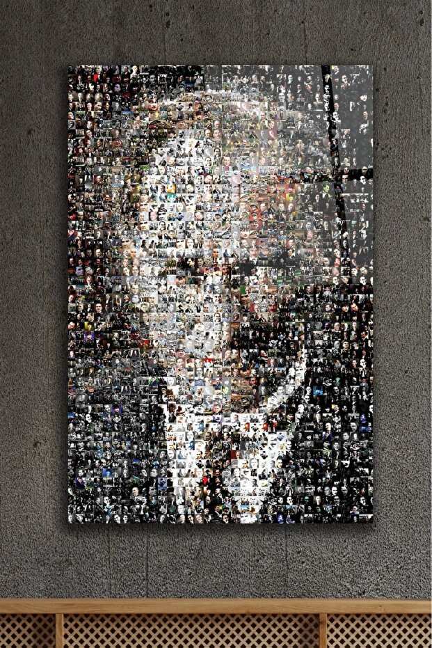 Mustafa Kemal Atatürk One Thousand Percent Decorative Glass Table