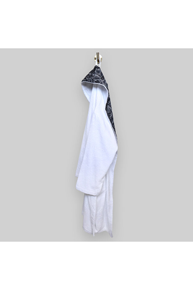 رداء حمام ومنشفة للرأس - 2