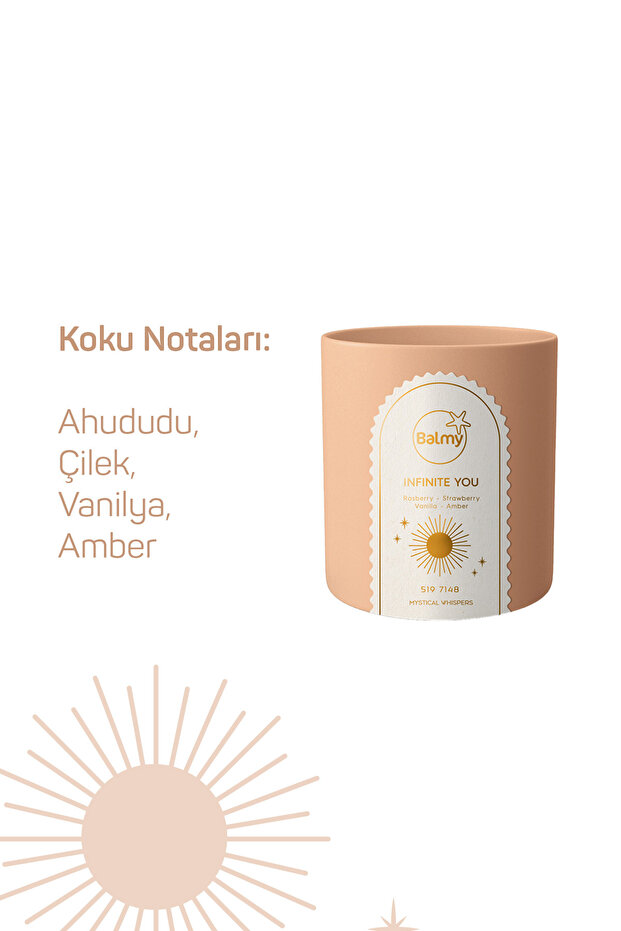 Infinite You 5197148 Banyo Mumu, Bardakta Kokulu Mum 195 g - 3