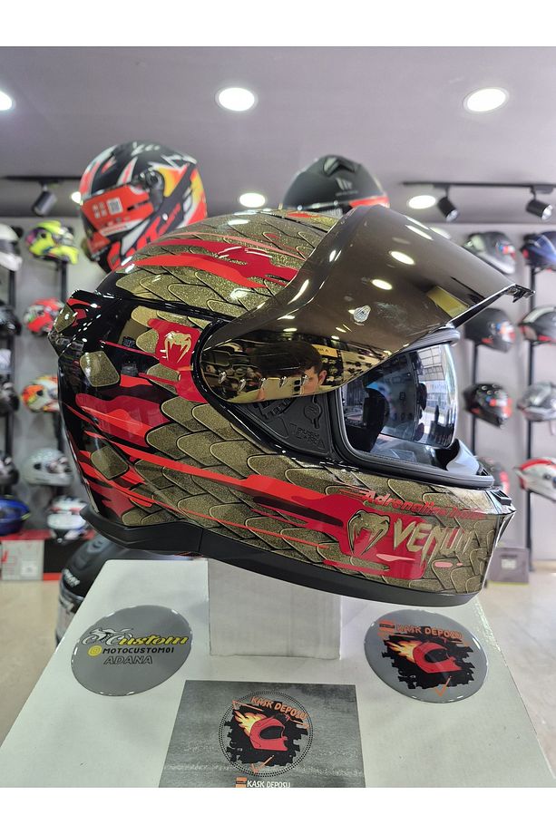 Skwal İ3 Venum Kapalı Kask-KRQ - 2