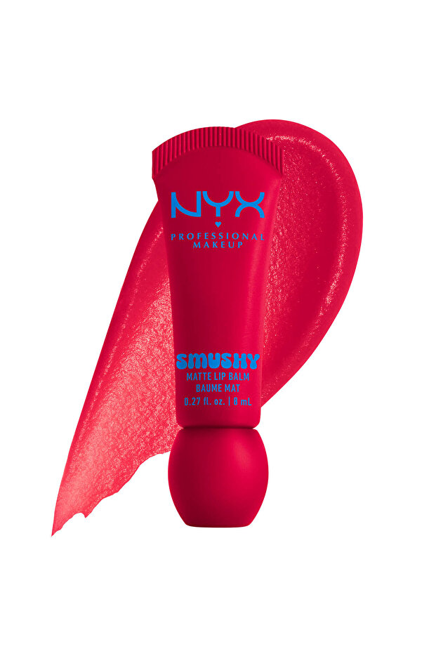 Smushy Matte Lip Balm, Soft Diffused Color, Matte Finish, Sassy Stuff