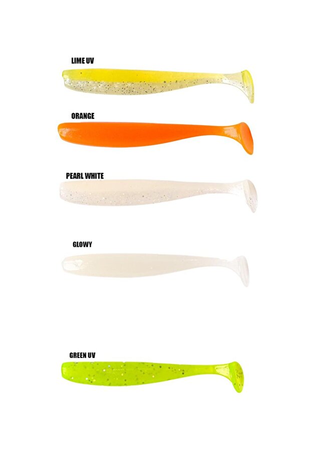 Slim Shaker 7.6cm Silikon Yem 9 Adet - 2