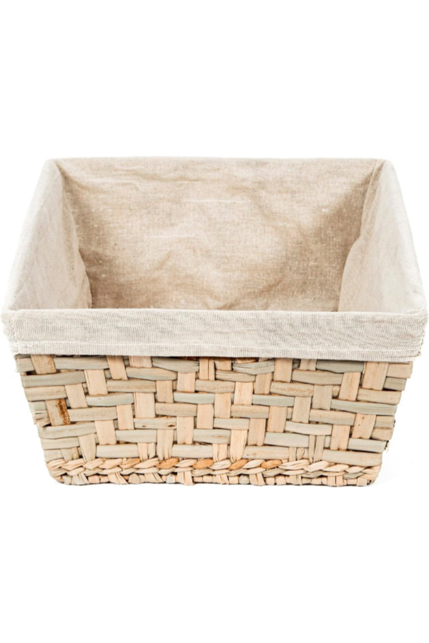 سلة تخزين مستطيلة كبيرة من أعشاب البحر من فييستا - 3