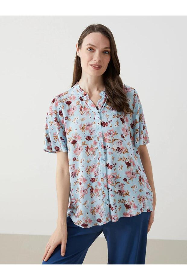 Lcw Grace Regular Fit Krinkle Women's Shirt (S5)