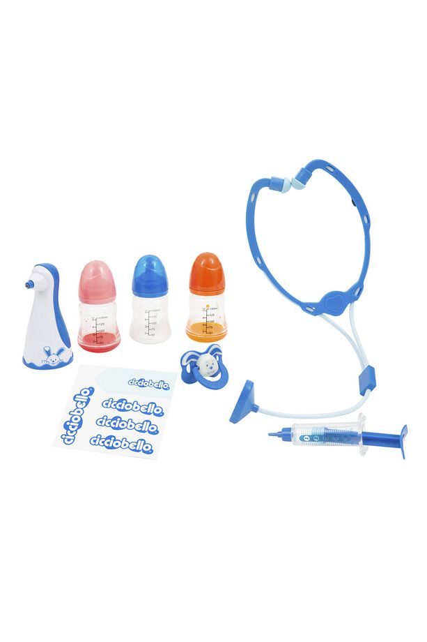 Çok Hastayım | 42 cm Hasta Et Bebek + Doktor Aksesuar Seti | Yanakları Kızaran Bebek - 3