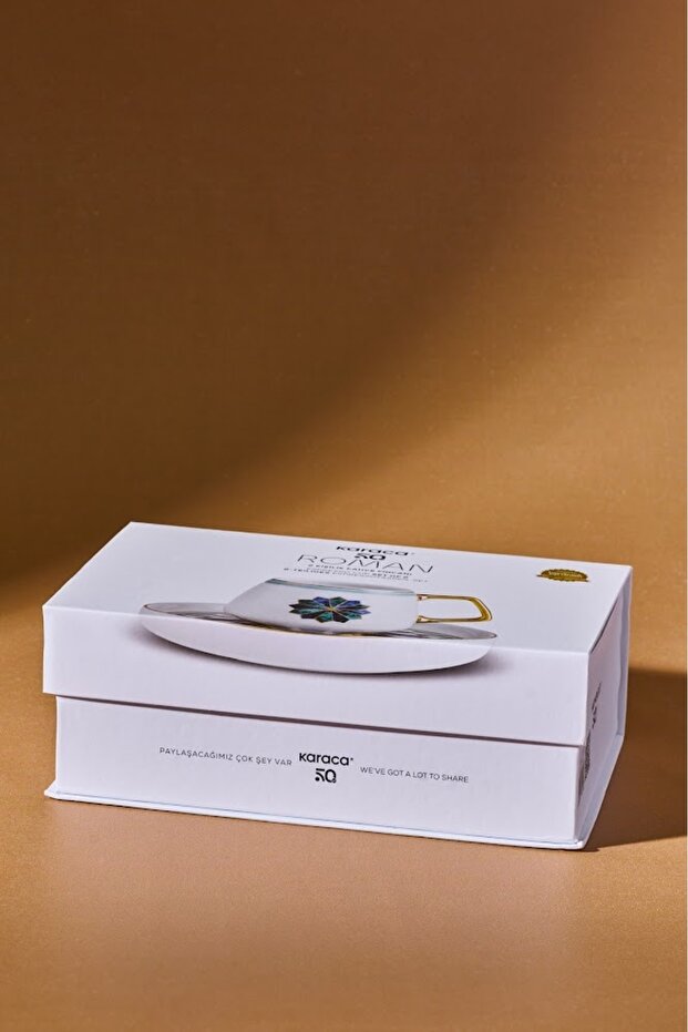 Újszerű kávéscsésze készlet 2 személyes 90 ml - 6