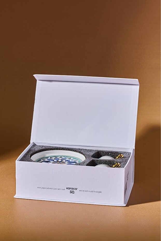 Újszerű kávéscsésze készlet 2 személyes 90 ml - 5