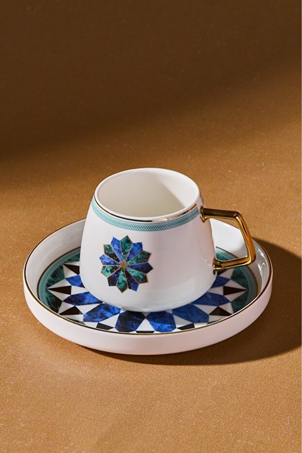 Újszerű kávéscsésze készlet 2 személyes 90 ml - 4