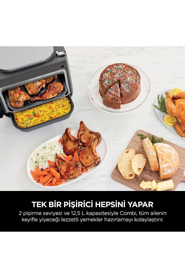 Combi All-in-One Multicooker, Fırın ve Az Yağlı Pişirici - Shark Ninja - 6