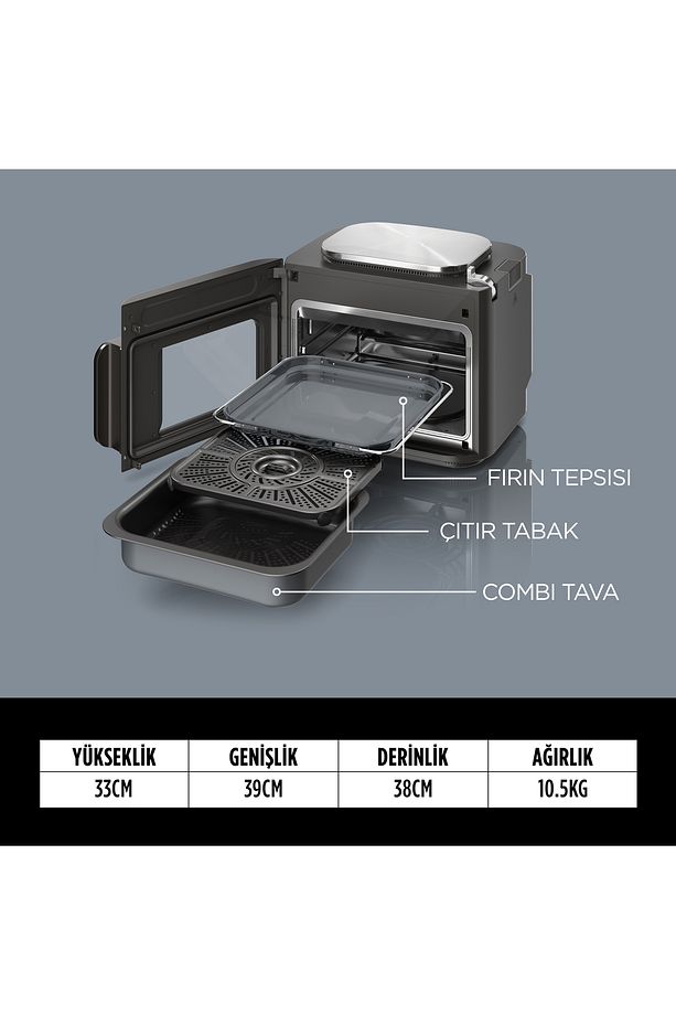 Combi All-in-One Multicooker, Fırın ve Az Yağlı Pişirici - Shark Ninja - 7