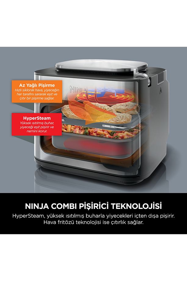 Combi All-in-One Multicooker, Fırın ve Az Yağlı Pişirici - Shark Ninja - 4