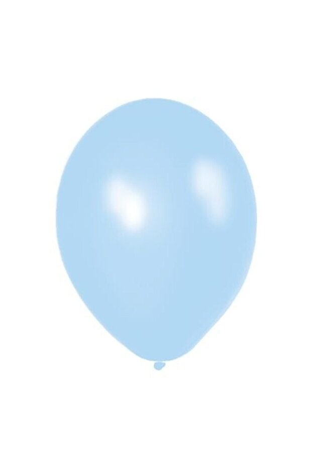 بالون معدني أزرق فاتح 100 قطعة - 1