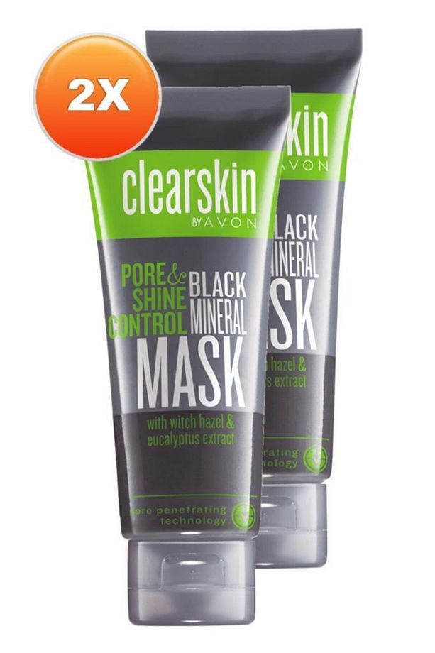 Clearskin Pore &amp; Shine Mineral Içeren Siyah Maske 75 Ml. Ikili Set - 2