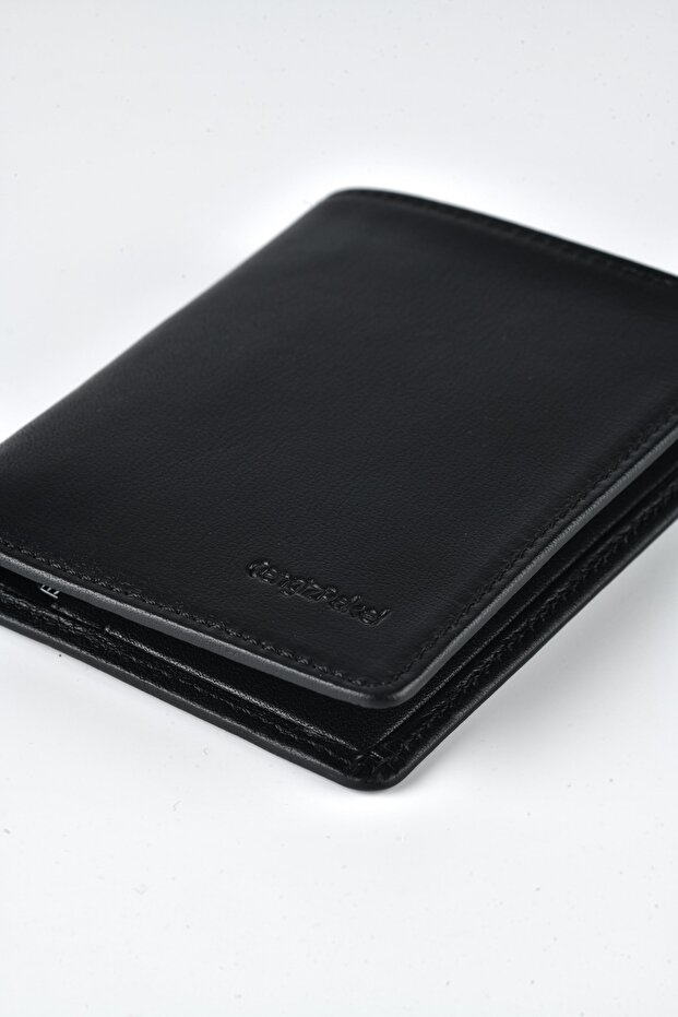 Gerçek Deri Siyah Cüzdan - 4