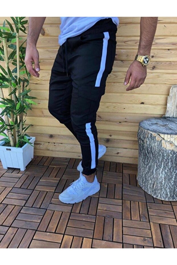 Men's Navy Blue Silm Fit Trousers
