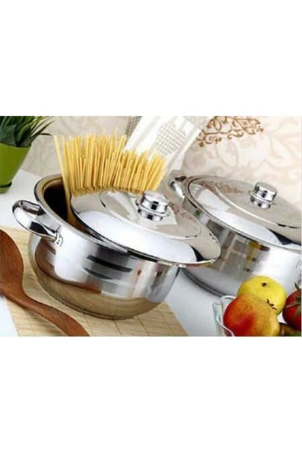 Royal Mıddle Set Paslanmaz Çelik Tencere Seti 20-22-24 cm - 1