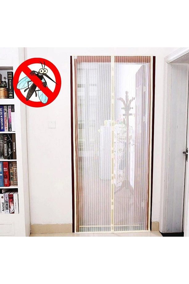 Pratik Manyetik Mıknatıslı Beyaz Kapı Pencere Sinekliği Tülü 90 - 3
