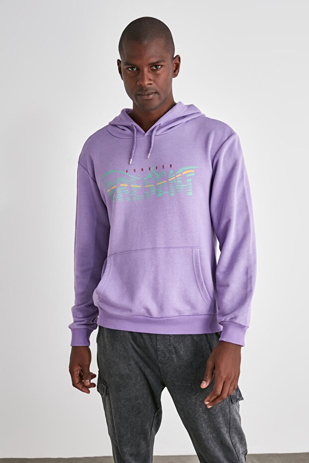 Lila Erkek Sweatshirt TMNAW21SW0650 - 1