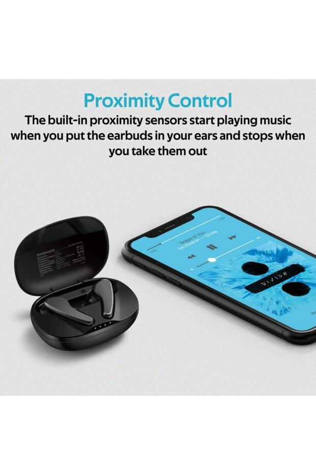 Bluetooth Kulaklık Kulakiçi Tws 5.0 30 Saat Çalışma Hd Mikrofonlu Autonomy Siyah AUTONOMY.BLACK - 3