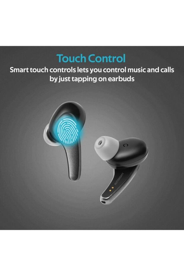 Bluetooth Kulaklık Kulakiçi Tws 5.0 30 Saat Çalışma Hd Mikrofonlu Autonomy Siyah AUTONOMY.BLACK - 4