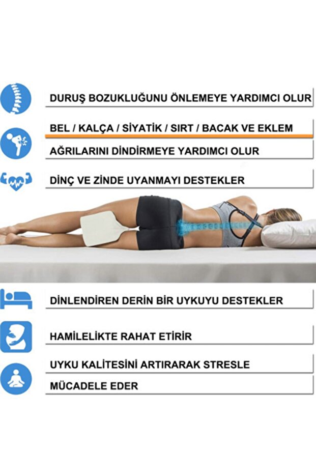 Bambu Serisi Ortopedik Diz Yastığı - 5