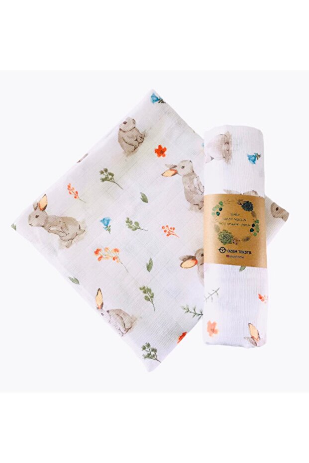 بطانية أرنب موسلين متعددة الأغراض - 3