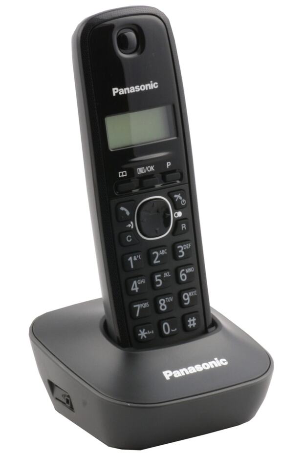 Kx-tg1611 Dect Telefon Siyah - 1
