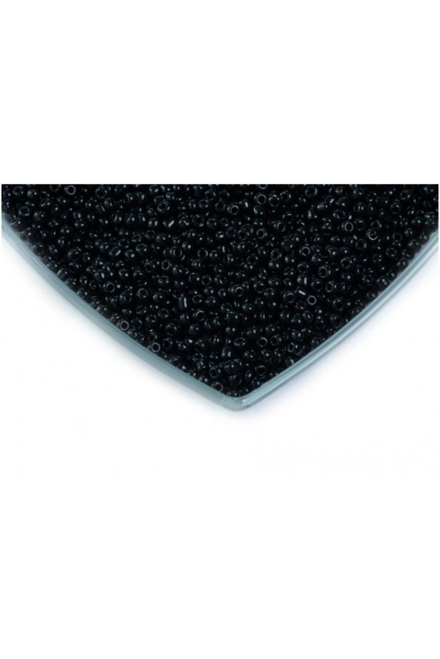 50 Gram Black Sand Beads 4 Mm