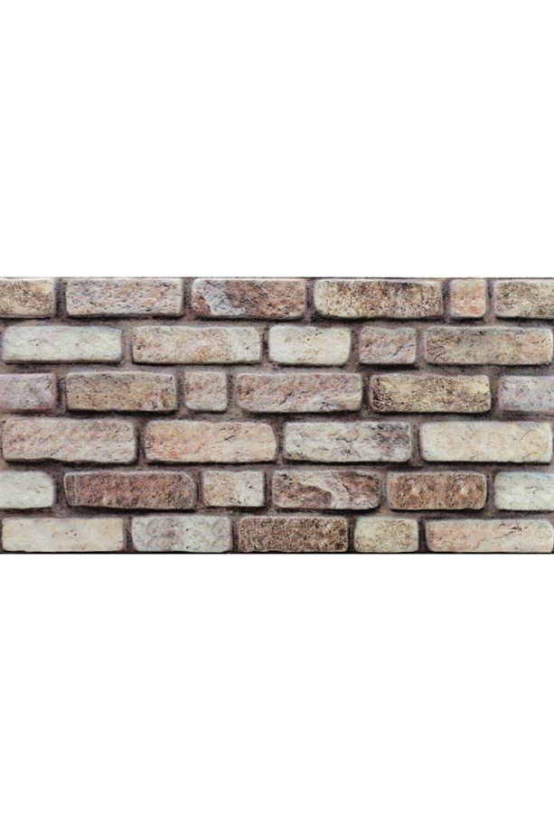 5 Adet (2,5M2) X Tuğla Desenli 3 Boyutlu Renkli Strafor Köpük Duvar Kaplama Paneli (BR-559) - 2