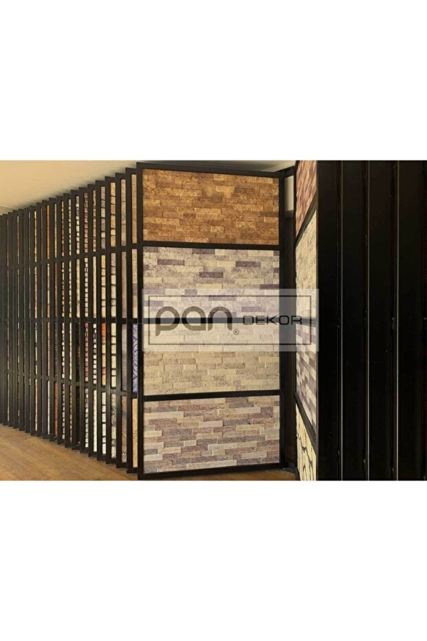 5 Adet (2,5M2) X Patlatma Taş Desenli 3 Boyutlu Renkli Strafor Köpük Duvar Kaplama Paneli (PT-204) - 3