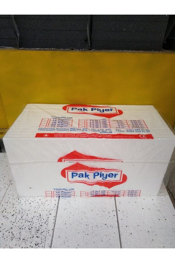 Isı Yalıtım Levhası Eps Strafor Köpük Beyaz (yumuşak ) 10-12 Dns 3 Cm 1 Paket (hafif Levha ) - 1